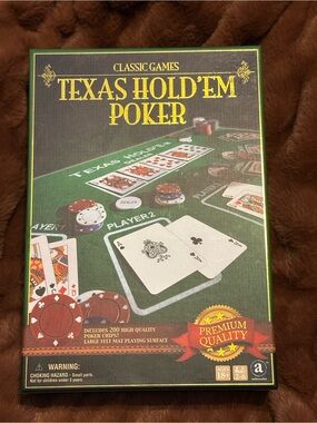 Classic Texas Hold'em Poker Set - Green